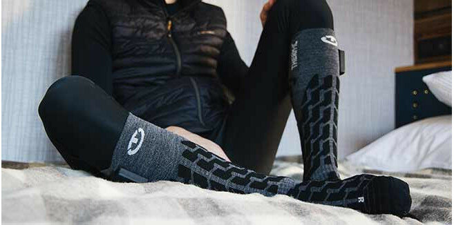 Vyhrievané ponožky Therm-ic PowerSock Heat Fusion Uni V2