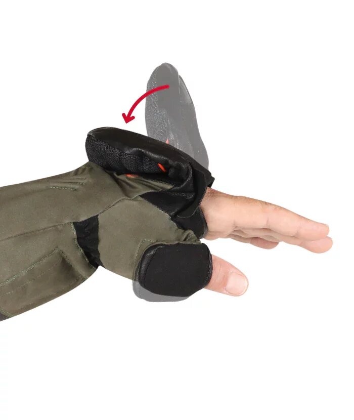 Vyhrievané rukavice Lenz HEAT GLOVE 1.0 FINGER CAP HUNTING MITTENS UNISEX