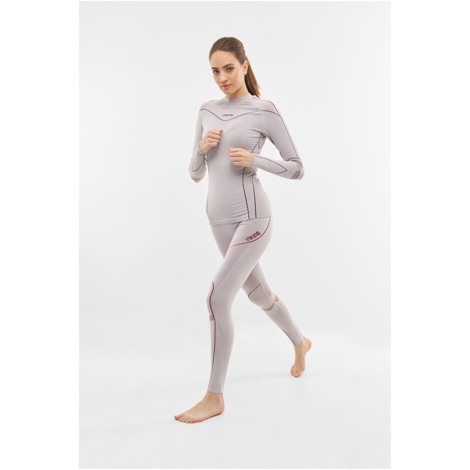 Dámske termoprádlo Viking SET Gaja Bamboo - Turtle Neck
