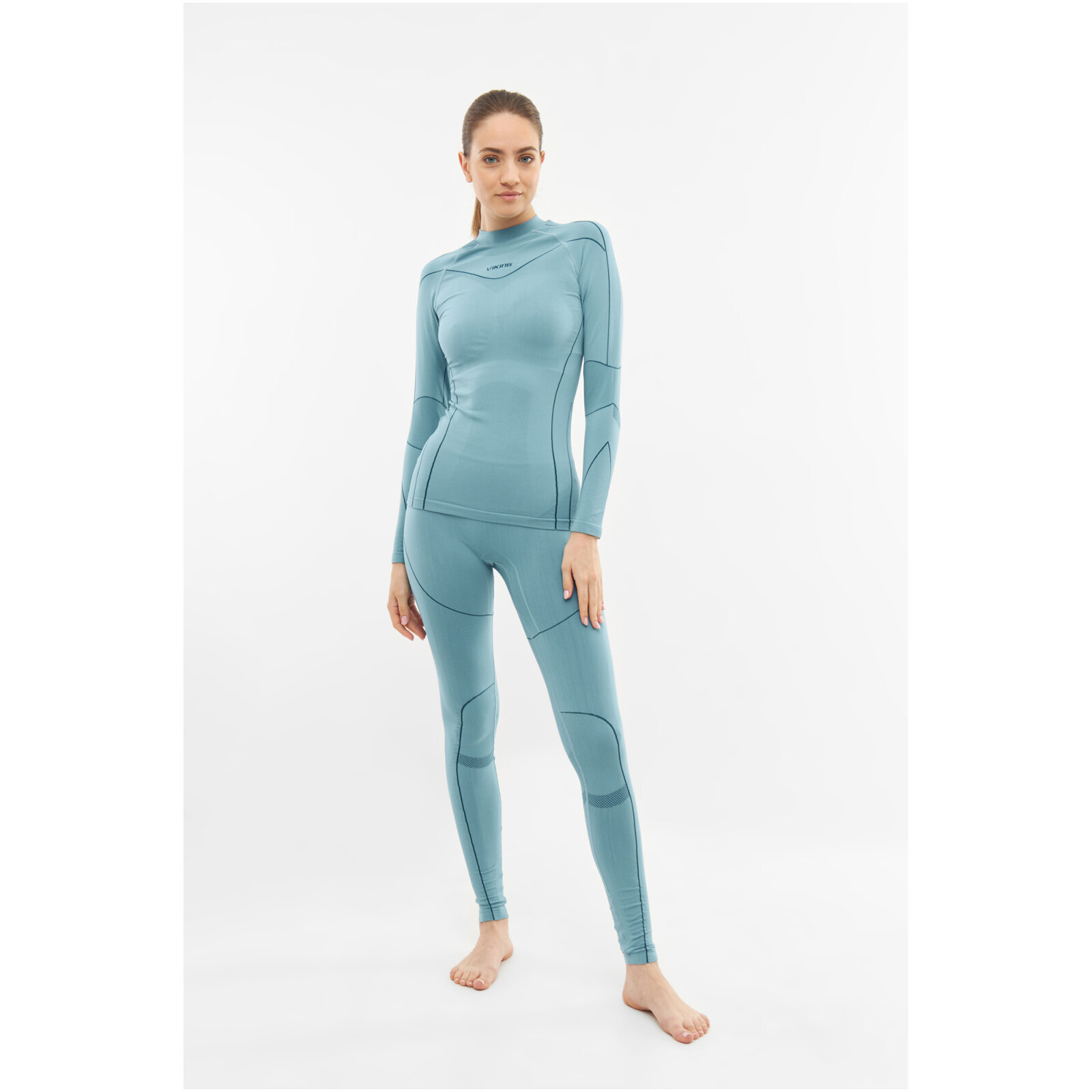 Dámske termoprádlo Viking SET Gaja Bamboo - Turtle Neck