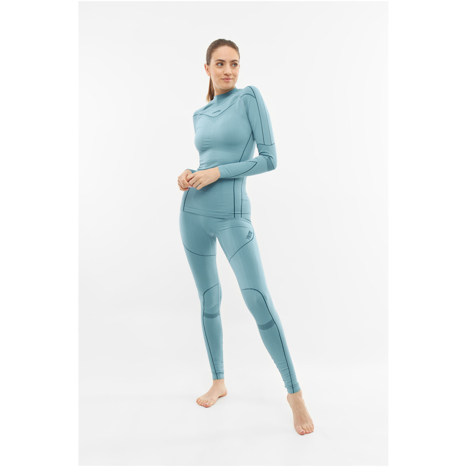 Dámske termoprádlo Viking SET Gaja Bamboo - Turtle Neck