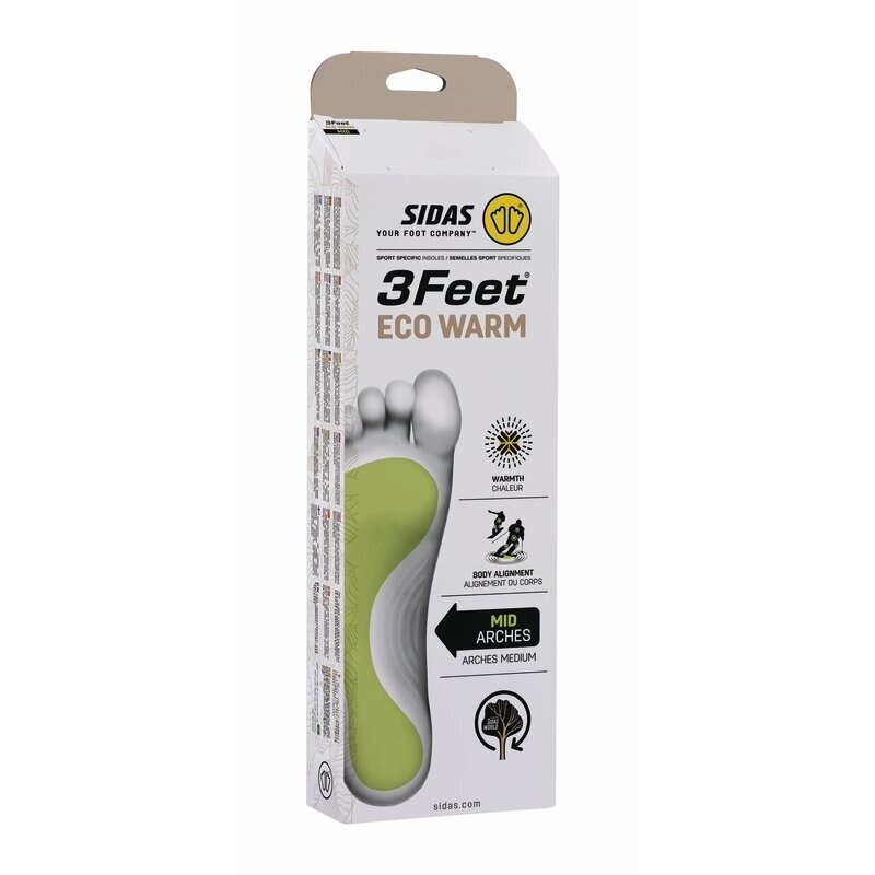 Vložky Sidas 3Feet Eco Warm Mid