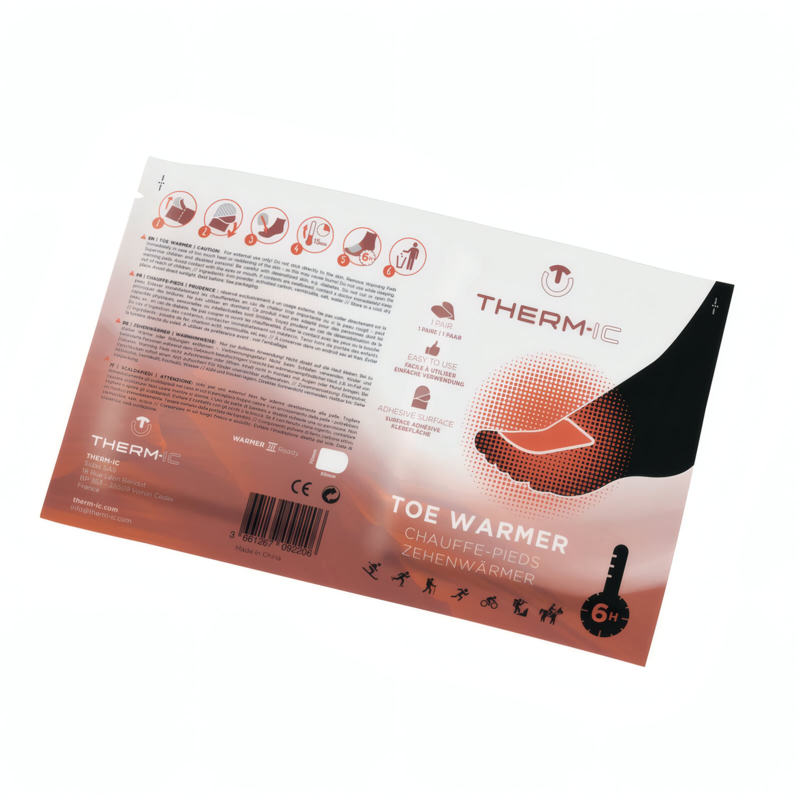 Ohrevné vankúšiky na prsty Therm-ic Toe Warmers