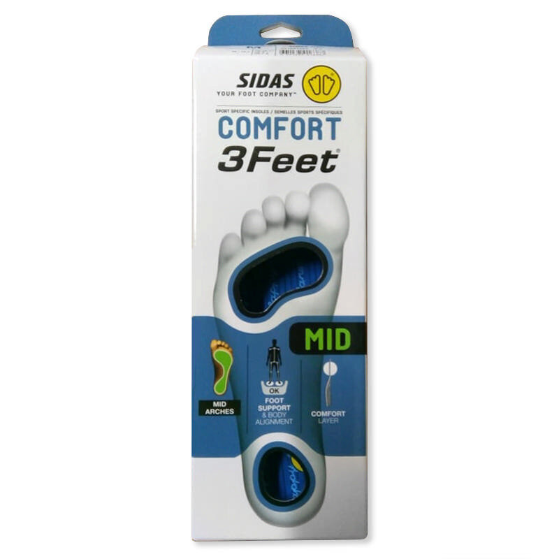 Einlegesohlen Sidas 3Feet Comfort CZ