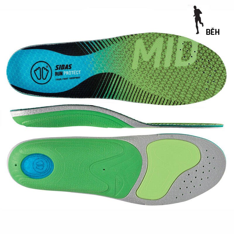 Lauf-Einlegesohlen Sidas Run 3Feet Protect