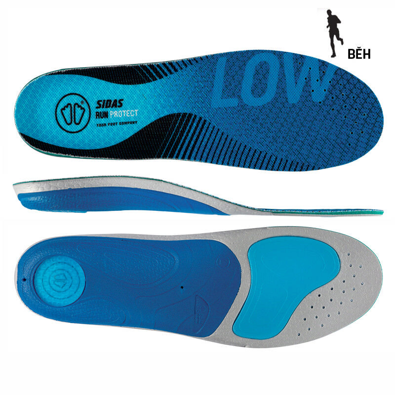 Lauf-Einlegesohlen Sidas Run 3Feet Protect
