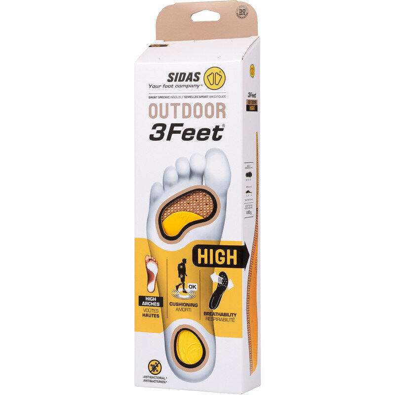 Wander-Einlegesohlen Sidas 3Feet Outdoor