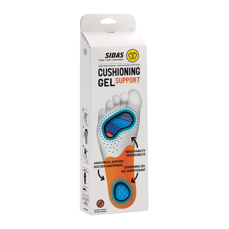 Gel-Einlegesohlen Sidas Cushioning Gel Support V2
