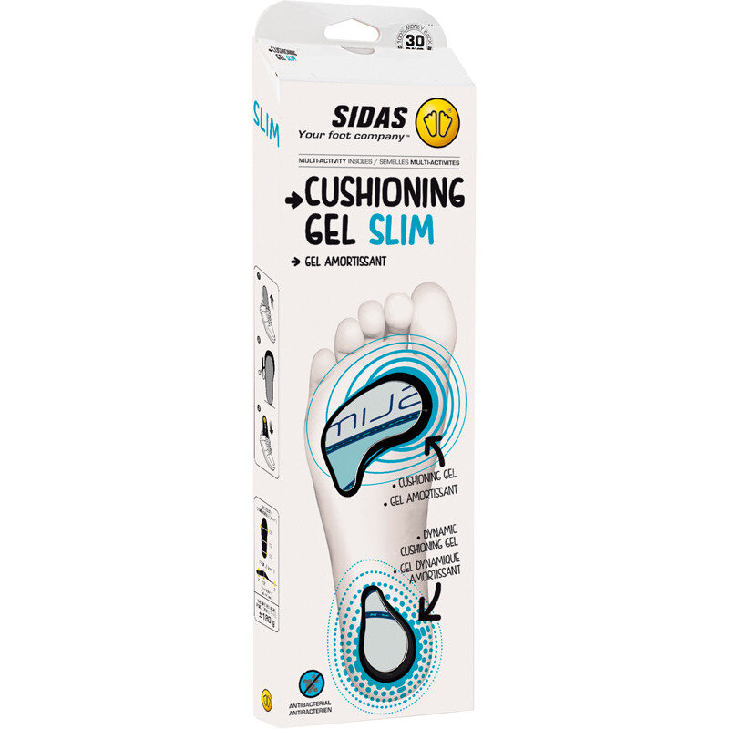Gel-Einlegesohlen Sidas Cushioning Gel Slim