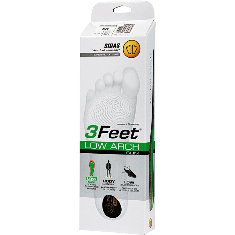 Einlegesohlen Sidas 3Feet Slim