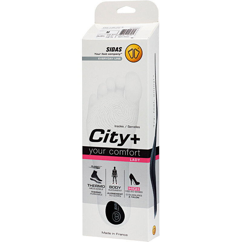 Einlegesohlen für Pumps Sidas City+ Lady