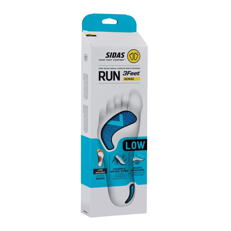 Lauf-Einlegesohlen Sidas Run 3Feet Sense