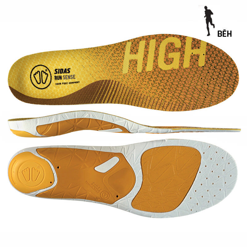 Lauf-Einlegesohlen Sidas Run 3Feet Sense